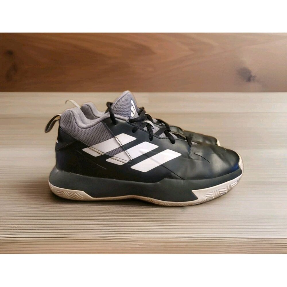 Adidas Cross Em Up Athletic‎ Shoes Youth Size 4 Black